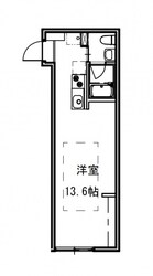 エストレビータ草津Ⅱの物件間取画像